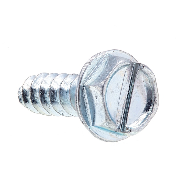 Prime-Line Sheet Metal Screw Self-Tap Hex Wash Head Sltd Dr No. 7 X 1/2in Zinc Plated Steel 50PK 9025058 - main